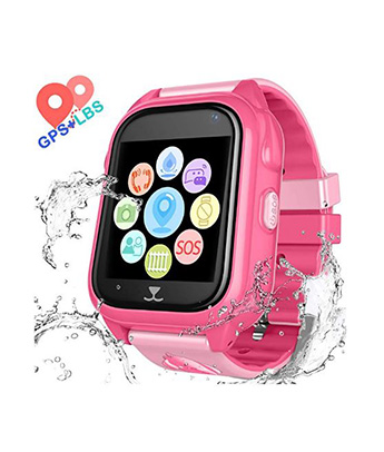 kids smart watch pink