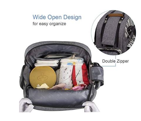 diaper bag backpack and messenger