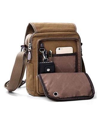 men's crossbody travel bag